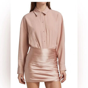 THE SEI
Oversized Shirt Top Bodysuit